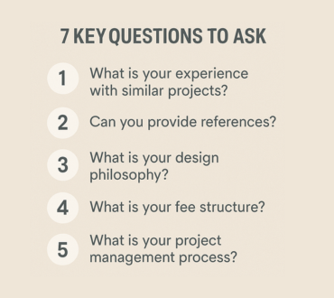 How to Choose the Right Architectural Firm: 7 Key Questions to Ask
